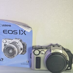 Canon EOS IX APS Film SLR Camera Body w/ Instruction Manual – Tested & Working